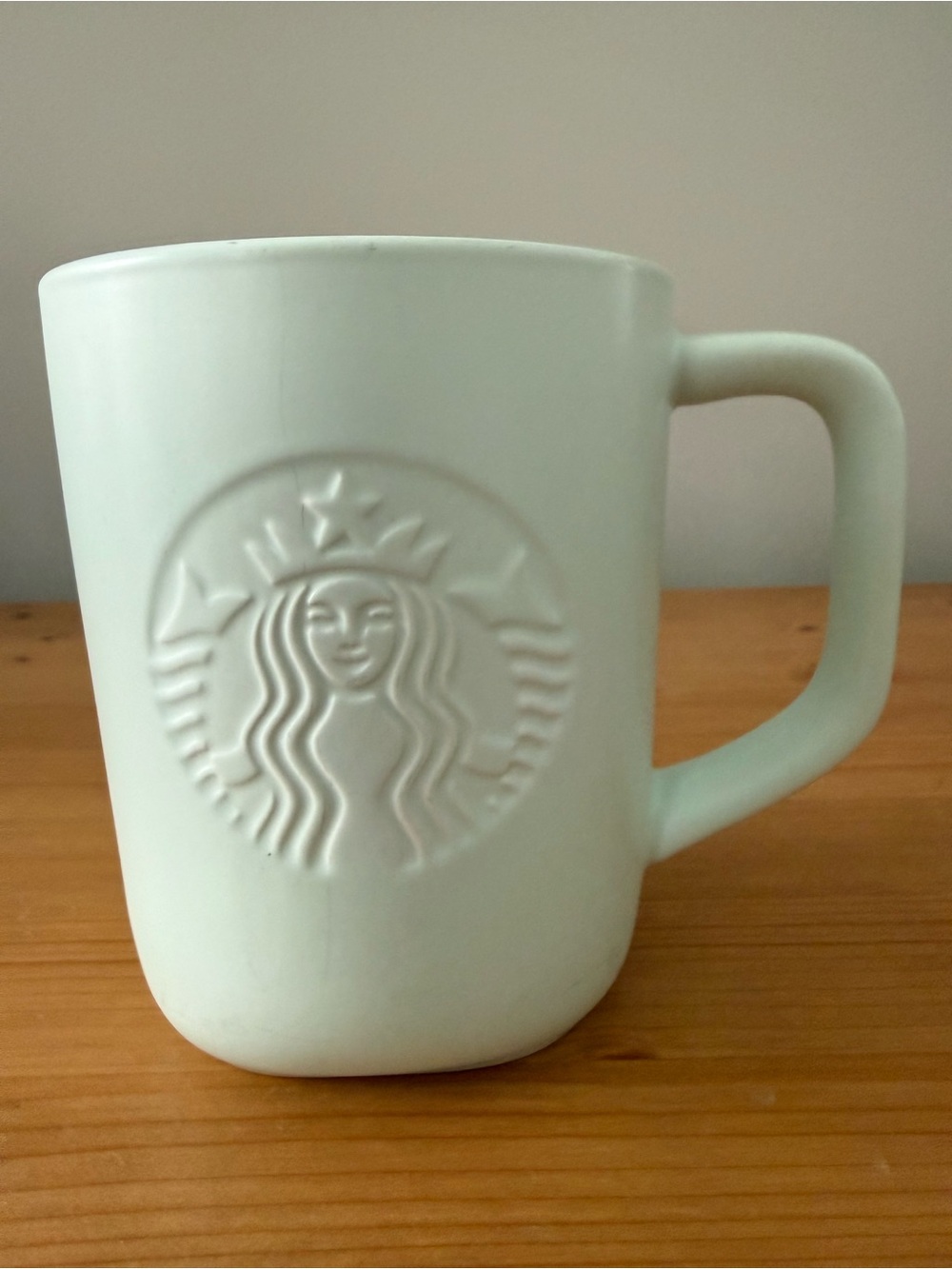 Starbucks Mint Green Siren Logo Mug
